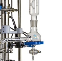 Réacteur de condenseur de reflux en verre de laboratoire durable 5L
