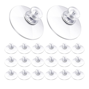 Ventouse en <span class=keywords><strong>PVC</strong></span> transparent 40MM 30MM avec goujon pour <span class=keywords><strong>table</strong></span> en verre - Product Image 3