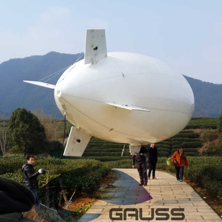 10m outdoor remote control blimp balloon zeppelin airship