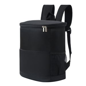 Sac à dos isotherme en polyester tendance avec une capacité de 15 L, imperméable et portable pour le camping, le pique-nique, le stockage des aliments - Product Image 5