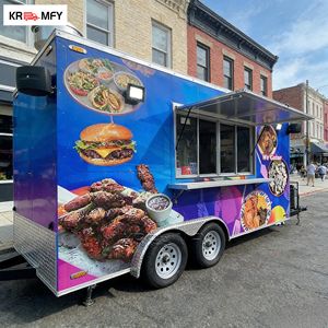 2026 Stainless Steel Towable Food Trailer with Full <b>Kitchen</b> Snack Food & Chips <b>Mobile</b> Cart Commercial Use US Origin - Product Image 4