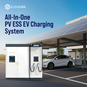 Système de <span class=keywords><strong>recharge</strong></span> solaire photovoltaïque tout-en-un 120 kW avec stockage de batterie 261 kWh pour station de <span class=keywords><strong>recharge</strong></span> de véhicules électriques en parking commercial - Product Image 1