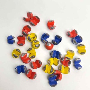 ตุ้มถ่วงตก<span class=keywords><strong>ปลา</strong></span>หลากสีแบบแยกส่วนพร้อมยางถอดได้ ชุดตุ้มถ่วงตะกั่วแบบหนีบ - Product Image 1