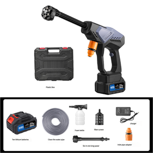 Modello privato di Design motore Brushless 21V agli ioni di litio alimentato a batteria ad alta pressione idropulitrice portatile pulitore d'acqua - Product Image 2