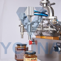 Machine de remplissage de sauce tomate de confiture de pâte visqueuse de haute précision