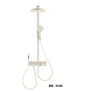 Juego de ducha de acero inoxidable de lujo, grifos termostáticos de lluvia, boquilla de refuerzo suave, calentador de agua cromado para el baño del hogar - Product Image 6