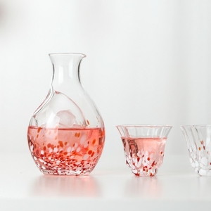 Farbenfrohes Dot One Pot Two Cups Sake-Geschenkset Hochzeits- und Geburtstagsgeschenk Wein-Set Kristallglas-Haushaltsset - Product Image 6