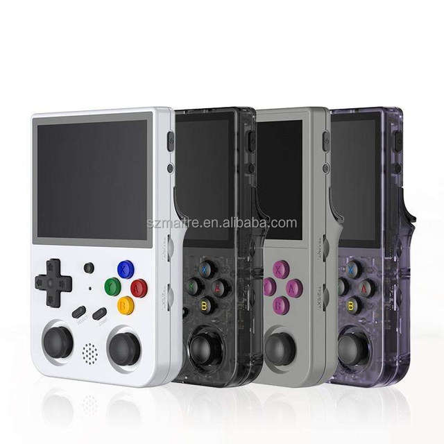 Hot Sell RG353V RG353VS Portable Handheld Game Console 3.5 Inch Screen HD Output Dual Joystick Retro Video Game Console