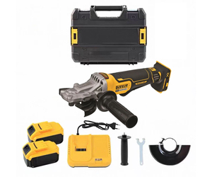 DW406 20V Cordless <strong>Angle</strong> Grinder Machine 110mm/125mm <strong>Cutting</strong> <strong>Tool</strong> with Paddle Switch Battery Powered - Product Image 4