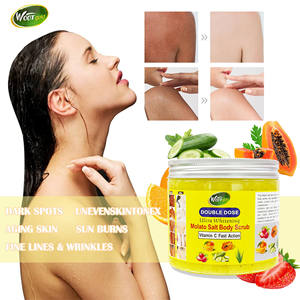 Exfoliante Corporal de Sal <span class=keywords><strong>Morato</strong></span> de 500 ml, Doble Dosis, Vitamina C de Zanahoria, Acción Rápida, Aclara los Nudillos, Antiacné, Súper Blanqueador, Sal de Baño - Product Image 5