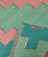 Tapis d'extérieur étanche avec logo personnalisé, moquette de patio, grand tube en pp tissé/tapis pour camping, pique-nique, camping, camping