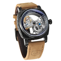 Montres Squelette Mécaniques pour Homme Forsining, Cadeaux pour Garçons, Montre Transparente, Livraison Gratuite USA vers USA, Qualité Supérieure, Vente Chaude