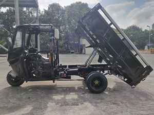 Triciclo de Carga Agrícola de 3 Ruedas para Adultos de Alta Resistencia de China <span class=keywords><strong>con</strong></span> Cabina y Motor a Gasolina - Product Image 3