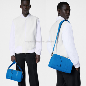 Bandolera bandolera de hombro para hombre a la moda de piel sintética con logotipo personalizado para hombre - Product Image 4