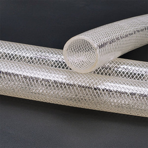 ASCENT INDIA Indoflex PVC 37.5mm Manguera Trenzada Ligera (LBR) Transparente Reforzada Flexible para Transferencia de Agua 45mm DE 5 Bar - Product Image 3