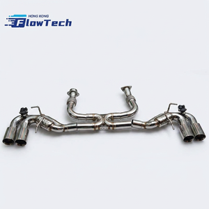 Système d'échappement haute performance pour Chevrolet Corvette C8, tuyau droit, silencieux catback en acier inoxydable avec système Valvetronic - Product Image 2