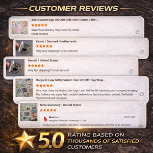 Tinta blanca Offset Material de PVC sin bordes Ecológico Recubierto de UV Etiqueta de transferencia de calor Impresión especial de retrato de cabeza de león - Product Image 6