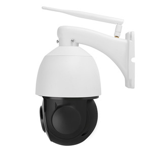 Caméra PTZ Wi-Fi 5Mp avec zoom optique 18X, étanche IP66, surveillance extérieure sans fil, caméra hémisphérique - Product Image 1