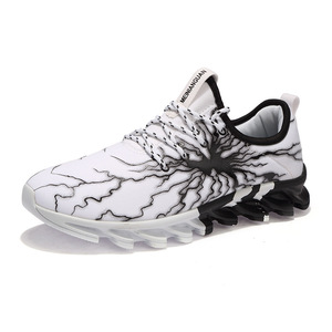 Léger coloré logo personnalisé en gros <span class=keywords><strong>mode</strong></span> <span class=keywords><strong>casual</strong></span> baskets unisexe cool qualité maille tissu pour chaussures de sport chine - Product Image 4