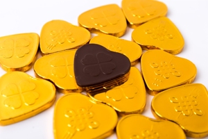 Papel de aluminio dorado de alta calidad para envolver chocolates - Product Image 2