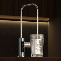 Robinet électrique intelligent direct d'usine moniteur TDS affichage de la vie système d'osmose inverse filtre purificateur d'eau sous évier domestique