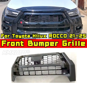 Kit de Carrocería para Toyota Hilux ROCCO 2021-2025, Parrilla Delantera, Rejillas Decorativas, Tiras Decorativas, Parrilla Delantera Exterior - Product Image 1