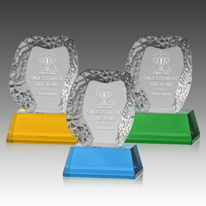 Trofeo a Forma di Cuore in Cristallo K9 Texturizzato, Premio per Donazioni Benefiche, Regalo Aziendale per Team - Product Image 6