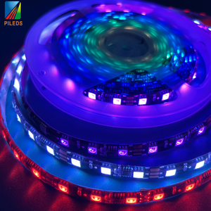 WS2811プログラム可能<span class=keywords><strong>RGB</strong></span>銅<span class=keywords><strong>LED</strong></span>ピクセルストリップライトアプリ/リモコン付きアドレス指定可能<span class=keywords><strong>LED</strong></span> 12V DCテーマパーク照明用 - Product Image 6