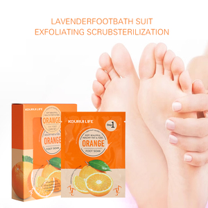 Pedicura Spa Deluxe 4 en 1 Tratamiento <span class=keywords><strong>de</strong></span> spa <span class=keywords><strong>para</strong></span> pies Burbuja Sal Azúcar Exfoliante Masaje Crema Mascarilla Loción Deluxe 4-step Bubble <span class=keywords><strong>Pedicure</strong></span> <span class=keywords><strong>Kit</strong></span> - Product Image 3