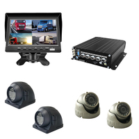 Enregistreur vidéo mobile GPS pour voiture SeemeTech 4CH MNVR 4G WiFi, enregistrement en boucle 1080p, télécommande, SD 1TB HDD 4TB SSD, vision nocturne