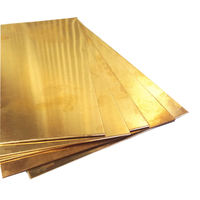 Tôle de Laiton C2600 sur Mesure, Prix Usine, Épaisseur Fine 0.6mm 1mm 1.5mm pour Soudure et Pliage