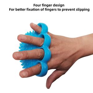 Ballon d'exercice en silicone personnalisé avec logo, pour améliorer la flexibilité des doigts et soulager le stress - Product Image 4