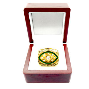 Bague de champion des New York Jets de 1968, plaquée or rose, en alliage, collection de bijoux pour hommes - Product Image 4