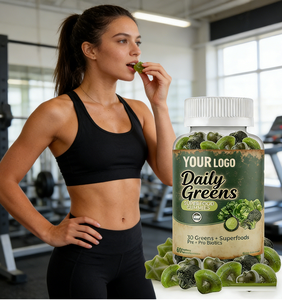 Vitamines gommeuses aux fruits naturels et superaliments avec silicium organique - Plus de 12 fruits pour soutenir l'immunité quotidienne, 60 gommes - Product Image 6