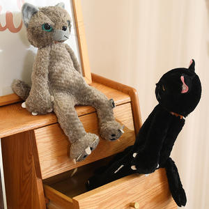 Peluche de <span class=keywords><strong>chat</strong></span> réaliste multi-styles, douce et mignonne, pour la vente en gros et au détail, compagnon de jeu pour enfants, décoration maison et voiture - Product Image 2