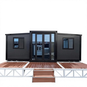 Maison conteneur <span class=keywords><strong>mobile</strong></span> modulaire extensible au design moderne, avec caractéristiques respirantes, pour usage résidentiel, bureau, appartement, ferme ou hall. - Product Image 1