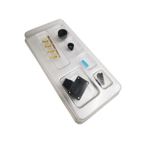 Werkseitig 4P E/A-KIT Rechteckiger Brems stecker Winkelst ecker Kabel Mt <span class=keywords><strong>Crimp</strong></span> buchse Servomotor stecker - Product Image 6