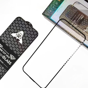 Film en aluminium haute qualité anti-poussière et anti-statique avec bordure diamantée pour iPhone I6 4.7/ I6 5.5 /I7 4.7 - Product Image 1