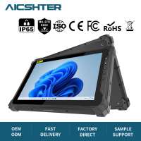 Tablette industrielle entièrement robuste de 10,1 pouces avec Windows 11, étanche IP65, résistante aux chocs et à la poussière, conforme à la norme MIL-STD-810H, 4G LTE, GPS, GLONASS, N5100