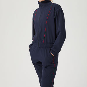 Custom Oem Hoodies Gym Wear Half Zip Pullover Jogging Crop Top Veste Coupe-Vent pour Femmes - Product Image 1