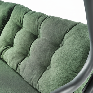 Haute qualité balançoire chaise jardin 3 places toit extérieur métal Patio en fer forgé Patio balançoire étanche extérieur chaises suspendues - Product Image 1