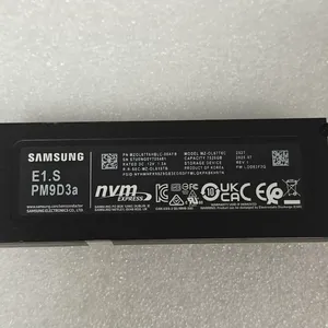 Unidad de Estado Sólido Interna NVMe PM9D3a EI.S 7.68T MZOL67T6HBLC-00AFB Reacondicionada, Interfaz NVMe para Escritorio, Ofrece Transferencia de Datos de Alta Velocidad - Product Image 5