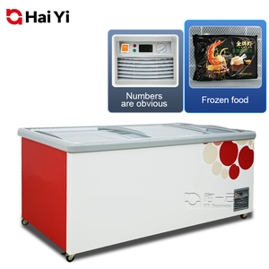 Nhà Máy Trực Tiếp Siêu Thị Tủ Lạnh Đảo Tủ Đông Trượt Kính Nắp Sâu Lưu Trữ Hiển Thị Tủ Đông Cho <span class=keywords><strong>Ice</strong></span> <span class=keywords><strong>Cream</strong></span> - Product Image 1