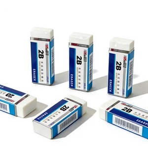 Borrador de Goma 2B de Plástico Blanco Barato en Oferta para Exámenes Escolares para Niños - Product Image 3