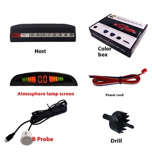 8-Tree Full <b>Car</b> <b>Reverse</b> <b>Camera</b> Integrated Front Rear LED Small Buzzer Waterproof Rearview Mirror W Vision A83 8-tree Full <b>Car</b> Ra - Product Image 1