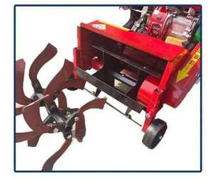Pequeña motocultora multifuncional de gasolina de 170cc, cortacésped de gasolina de cuatro tiempos, pequeña máquina agrícola para desmalezar y abrir surcos en suelo suelto. - Product Image 2