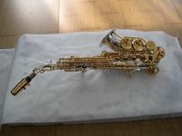 Eastern Music Professional Adjustable High Pitch Bb Soprano Saxophone Curved Design Wind Instrument