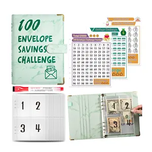 100 Umschlag Geld sparen Budget Veranstalter A5 Einsparungen 100 Challenge Budget Planner 100 Umschlag Einsparungen Challenge Binder