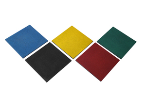 50*50cm 100*100cm EPDM cao su sàn thảm SBR outdoorwaterproof sân chơi ngoài trời gạch cho trẻ em mẫu giáo - Product Image 4