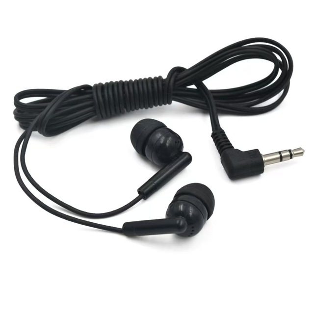 Aviation Headset Airline Disposable Wired Earbuds Stereo Earphones Hearing Protection Headphones